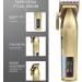 Pro Hair Clipper - Rechargeable LCD Digital Display Copper Hair Salon Trimmer for International Shipping - Buy Online on GoSupps.com