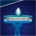 Gillette Blue3 Simple Disposable Razors for Men - 8 Triple Blade Wet Razor Pack with Moisture Strips - Buy Online on GoSupps.com