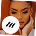 Mikinona Makeup Eyeshadow 100pcs Women s Suits Eyeshadow Sponge Brush Eye Shadow Applicator Set Travel Toolkit Cosmetic M White - Buy Online on GoSupps.com