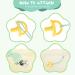 Vicloon Pacifier Chain - 2 pcs Silicone Baby Fruit Shape Clips BPA-Free Food-Grade Silicone for Boys & Girls - Buy Online on GoSupps.com