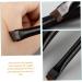 Healeved 12 Sets Wood Makeup Tool Black Women Eyebrow Brush Brow Brush Brow Brush Kit - Buy Online on GoSupps.com