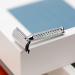 Merkur 42C Classic Razor | Hexagonal Handle | Gloss Chrome | Three-Part Closed Comb | Ideal for Wet Shaving | Made in Germany - Buy Online on GoSupps.com
