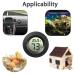 JEDEW 3-Pack Mini Digital Hygrometer Gauge Indoor Thermometer Temperature Humidity Meter for Humidifiers Greenhouse Reptile Guitar Case Fahrenheit ( ) or Celsius ( ) (Black 3 Pack) black-3 pack - Buy Online on GoSupps.com