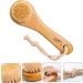 Natural Horse Hair Face Brush for Gentle Cleansing | Bamboo Facial & Body Scrubber - Buy Online on GoSupps.com