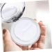DOITOOL 6 Pcs Loose Powder Box 5g Powder Case Travel Mirror Box Silverx3pcs 7.5x7.5cmx3pcs - Buy Online on GoSupps.com