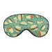 Burger- Sandwich-hot Dog Sleep Mask Eye Cover for Sleeping Blindfold with Adjustable Strap Blocks Light Night Travel Nap for Men Women
