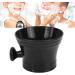 Fyearfly Shaving Soap Dish | Multipurpose Shaving Soap Bowl for Barbershop Home & Travel - Elegant Black Design - Buy Online on GoSupps.com