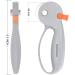 WORKLION 45mm Rotary Cutter for Fabric - Ergonomic Handle, Safety Lock - Ideal for Crafting, Sewing, Quilting - Includes 5pcs Replacement Blades - Buy Online on GoSupps.com