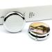 Round Pill Box - Africa Elephant Print | 3 Compartment Portable Medicine Organizer | Decorative Metal Pocket Pill Box - Buy Online on GoSupps.com