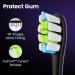 Oclean X Pro Smart Electric Toothbrush - 3 Whitening Modes, Quick Charge, 30-Day Battery Life - Deep Purple - 1 Count - Buy Online on GoSupps.com