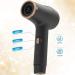 Travel Hairdryer Rechargeable Cordless Hair Dryer with 5000Mah Lithium Battery Cold Hot Settings and 1 Nozzle for Home Salon Travel - Buy Online on GoSupps.com