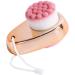 Face Brush 2 in 1  Beomeen Facial Cleansing Exfoliating Brush with Ultra Fine Soft Bristles for Pore Deep Cleansing Silicone Double Side Face Wash Scrub Brush for Skin Care  Gold