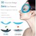 PrettyCare 3D Sleep Mask 2 Pack - Contoured Eye Mask for Sleeping - Blackout Out Light - Includes Ear Plugs and Travel Bag - A-Black&Blue - Buy Online on GoSupps.com
