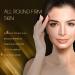 Rose Gold V Line Mask Double Chin Reducer - Anti Wrinkle Face Patch for Neck, Chin - 5 Pieces - Buy Online on GoSupps.com