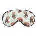 Red Panda Sleep Mask Eye Cover for Sleeping Blindfold with Adjustable Strap Blocks Light Night Travel Nap for Men Women