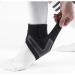 Ankle Braces for Cycling Running & Basketball | Men's & Women's Plantar Fasciitis Support - Injury Recovery (Color: Black Size: L - Buy Online on GoSupps.com