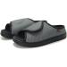 ZHENSI Diabetic Slippers for Women | Extra Wide Adjustable Sandals for Swollen Feet | Non-Slip & Breathable | Grey - Size 6.5 - Buy Online on GoSupps.com