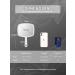 OMIRO Union Jack White Handheld Mirror with Handle - Elegant and Functional - Buy Online on GoSupps.com