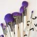 Premium Purple Makeup Brush Set - Non-Irritating Synthetic Fiber Foundation Brushes for Flawless Application - Buy Online on GoSupps.com