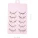 POPETPOP 5 Pairs Fake eyelashes 3D Faux Lashes Cat Eyes Eyelashes long eyelash beauty accessories Fluffy Volume Lashes makeup eyelash flexible woman False Eyelashes chemical fiber - Buy Online on GoSupps.com