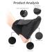 Lightweight Comfort Plantar Fasciitis Night Splint Sock - Relief for Heel Pain & Achilles Tendonitis | Soft Brace for Men & Women - Size L Black - Buy Online on GoSupps.com