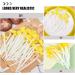 Alipis 12pcs bean sprouts Model decorations pretend lifelike vegetable adornment decorate fruit vegetables decorative vegetable artificial pvc Green bean sprouts Yellow 9.00X1.00X1.00CM - Buy Online on GoSupps.com