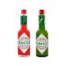 Hot Pepper Sauce Bundle with Tabasco Original Red Pepper Hot Sauce 57ml and Mild Green Hot Pepper Sauce 57ml (Pack of 2 Mixed Bundle)