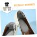 3 Pairs High Heel Insoles - Non-Slip Cushion Inserts for Loose Shoes & Heel Protection | Comfort for Too Big Shoes - Buy Online on GoSupps.com