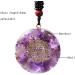 Orgonite Pendant Orgone Spiritual Healing Energy Necklace Crysta Jewelry Reiki Chakra Stones Necklace For Women - Buy Online on GoSupps.com