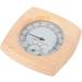 Buy Thermo Hygrometer Wooden Infrared Thermometer | Sauna Room Digital Temperature & Humidity Gauge - International Shipping - Buy Online on GoSupps.com