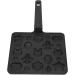 Qyebavge Aluminum Alloy Non-Stick Portable Geometric Biscuits Making Frying Pan for Home Kitchen - Buy Online on GoSupps.com
