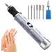 Nail Grinder for Human Electric Toenail File for Thick Nails Cordless 4 Speeds Professional Nail Removing Acrylic Nail Tools Toenail Grinder for Thick Toenails Human Toe Nail Grinder Kit Gray - Buy Online on GoSupps.com