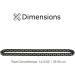 AlveyTech 78 Link Chain 8mm 05T for Razor Crazy Cart XL (Versions 5+) - Fast International Shipping - Buy Online on GoSupps.com