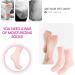 Silicone Moisturizing Gel Heel Socks - Anti-Slip Spa Socks for Dry Cracked Feet - Skin Care Men's Women's Soft Long Moisturizing Socks - Non Slip Dots - SEBS Material with Vitamin - Skin L (40-44) - Buy Online on GoSupps.com