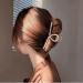 Threaded Gold Pearl Hair Claw for Thick Hair - Strong Hold Jaw Clips for Women - Fashion Hair Accessory Gift - Buy Online on GoSupps.com
