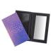 TUOKING Magnetic Makeup Palette with Mirror  Empty Storage Box with 20Pcs Metal Stickers for Eyeshadows Powder Highlighter  Holographic Mermaid Style