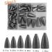 50Pcs Fishing Sinkers Weights Kit - Bullet Lead Sinkers Fishing Set - Buy Online on GoSupps.com