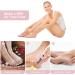 SQUADO - Professional Electric Pedicure Rechargeable Foot File Pedicure with 2 Spare Roller 2 Speed & LED Lights Foot Care Tools for Cracked Heels Calluses - Buy Online on GoSupps.com