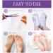Foot Peel Mask 2-Pack - Exfoliates Calluses & Cracked Heels - Lavender Scent - Softens Dry Skin - Men and Women - Buy Online on GoSupps.com