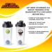 My Hero Academia All Might Training Gym Shaker Bottle | Protein Shake Mixer with Mixing Ball - Buy Online on GoSupps.com