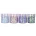 Muxitrade Glitter Sequin Chunky Glitter for Face Nails Eyes Lips & Hair | 4pcs Makeup Glitter for Festivals Masquerades Halloween & Christmas Parties - Buy Online on GoSupps.com