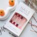 Shop Halloween Press on Nails - 24 Pcs Long Black Spider Web & Red French Tip - Full Cover Square Shape False Nails for Women - Buy Online on GoSupps.com