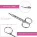 2-Piece Professional Cuticle Scissors 1-Piece Eyelash Brush with 2-Piece Transparent Zipper Bags Stainless Steel Eyebrow Clipper Nail Scissors for Beauty Retouching Nails Eyelashes - Buy Online on GoSupps.com