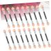 Hemoton 50pcs Women Eyeshadow Brush Eyeshadow Sponge Brush Tipped Oval Makeup Tool Makeup - Buy Online on GoSupps.com
