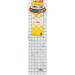 OLFA 6" x 24" Frosted Acrylic Ruler (QR-6x24) - Non Slip 6x24 Inch Acrylic Ruler with Grid & Angle Markings for Cutting Fabric, Sewing, Quilting, & Crafts