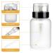 Lurrose Nail Polish Remover Pump 2pcs - Lockable Dispenser Bottle for Makeup & Nail Art, 6.8oz - Buy Online on GoSupps.com