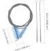 Baluue 12 Pcs Hose Cleaning Brush Dishwasher Drain Hose Dryer Vent Cleaning Brush Pipe Cleaner Brush Crevice Cleaning Tool Sink Drain Brush Bottle Brush Elasticity Stainless Steel Bluex4pcs 20X5CMx4pcs - Buy Online on GoSupps.com