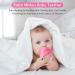 Xiaoxin Baby Bite Toys - Silicone Bite Gloves & Pacifiers for Toddlers 3+ Months | Safe Removable Pink Teething Ring - Buy Online on GoSupps.com