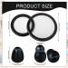Stethoscope Spare Parts Kit - Replacement & Ear Tips Accessories (Black) - Buy Online on GoSupps.com