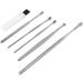 Stainless Steel Ear Wax Removal Tool Set - Spiral Earpick Cleaner for Ear Cleaning - Buy Online on GoSupps.com